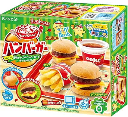 Kracie Popin Cookin DIY Candy Hamburger 