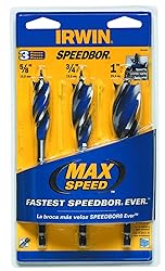 IRWIN Drill Bit Set for Wood, 3-Piece