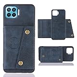 Elubugod Case for Oppo F17 4G Case Cover,with Card