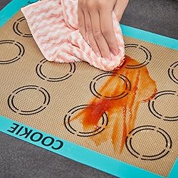 Silicone Baking Mat Sheets Set, Easy Clean