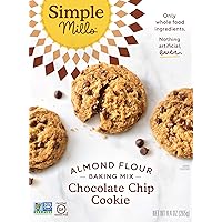 Simple Mills Almond Flour Baking Mix, Gluten Free Chocolate Chip Cookie Dough Mix, Made with whole foods, (Packaging May…
