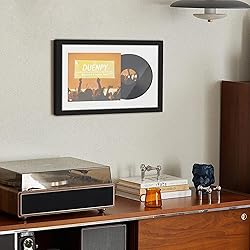 DUENPY Vinyl Record Display Frame 16x22 Inches