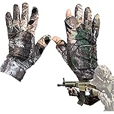 BEAUTI4U Hunting Equipment Hunting Gloves Camo Hunting Gear Men’s Camo Hunting Gloves for Outdoor Activities
