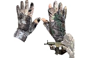 BEAUTI4U Hunting Equipment Hunting Gloves Camo Hunting Gear Men’s Camo Hunting Gloves for Outdoor Activities