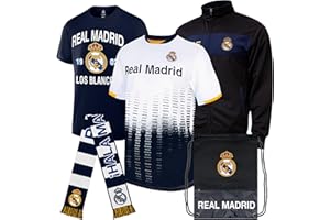 Icon Sports Pro League Ultimate Fan Pack – Officially Licensed 5-Piece Soccer Merch - Shirt, Jersey, Jacket, Scarf, Bag