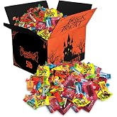 Candy Variety Pack. 5 Pound Pack of Bulk Individually Wrapped, Ideal Holiday Themed for Trick or Treating, Perfect Assorted Halloween Candy for Friends and Family