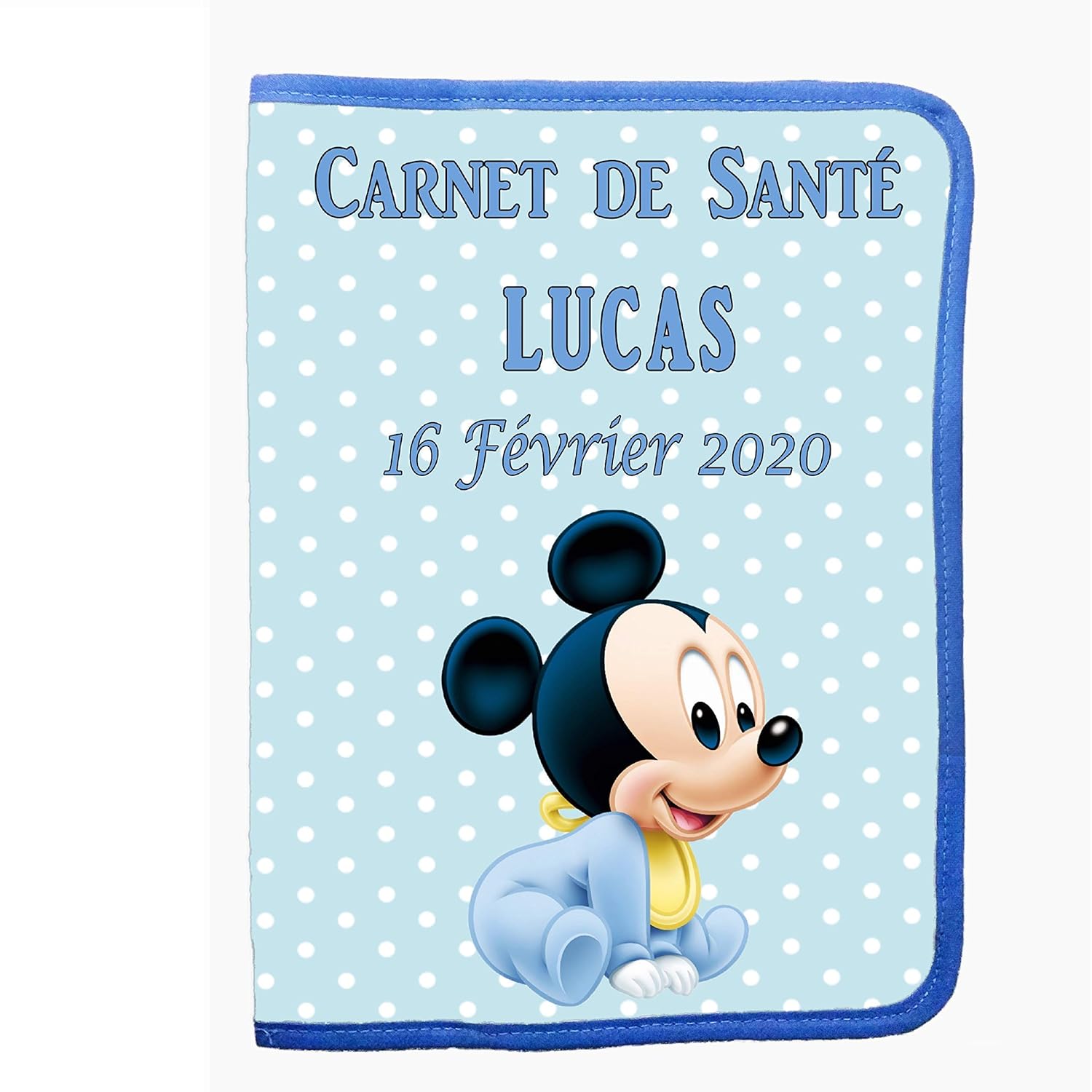 Protege Carnet De Sante Personnalisable Prenom Date Naissance Bebe Ref 17 Amazon Fr Handmade