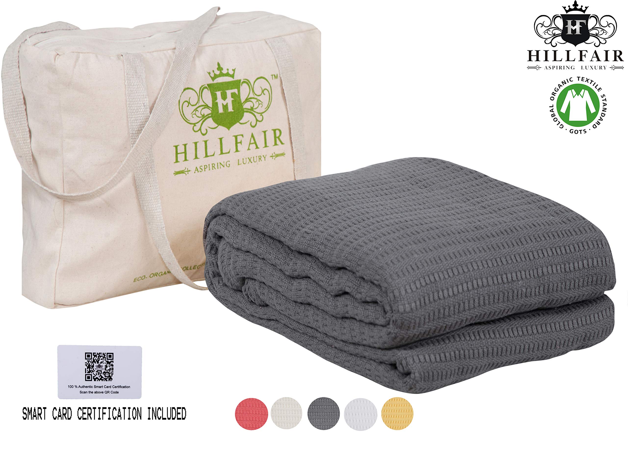 Hillfair 100 Certified Organic Cotton Blankets Twin Size Bed Blankets All Season Cotton Blanket Grey Twin Size Cotton Blanket Soft Cozy Multipurpose Twin Blankets Organic Cotton Bed Blankets Buy Online In Antigua Hillfair 100 Certified Organic Cotton Blankets Twin Size Bed Blankets All Season Cotton Blanket Grey Twin Size Cotton Blanket Soft Cozy Multipurpose Twin Blankets Organic Cotton Bed Blankets Buy Online In Antigua