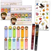 Harry Potter Sticky Note Bundle - 360 Harry Potter Icon Sticky Notes + Pens | Harry Potter Stationery Set for School, Office, Desk, Annotating Plus Pens, More | Harry Potter Desk Accessories for Office