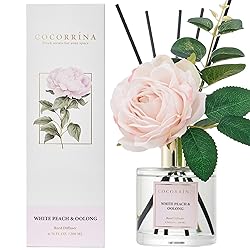 Cocorrína Flower Reed Diffuser - White