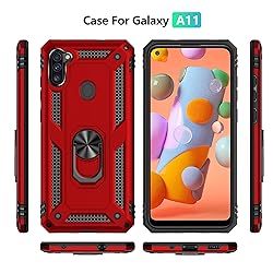 PUSHIMEI Samsung A11 Case,Galaxy A11 Case, Military
