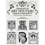 Treasury of Art Nouveau Design & Ornament (Dover Pictorial Archive)