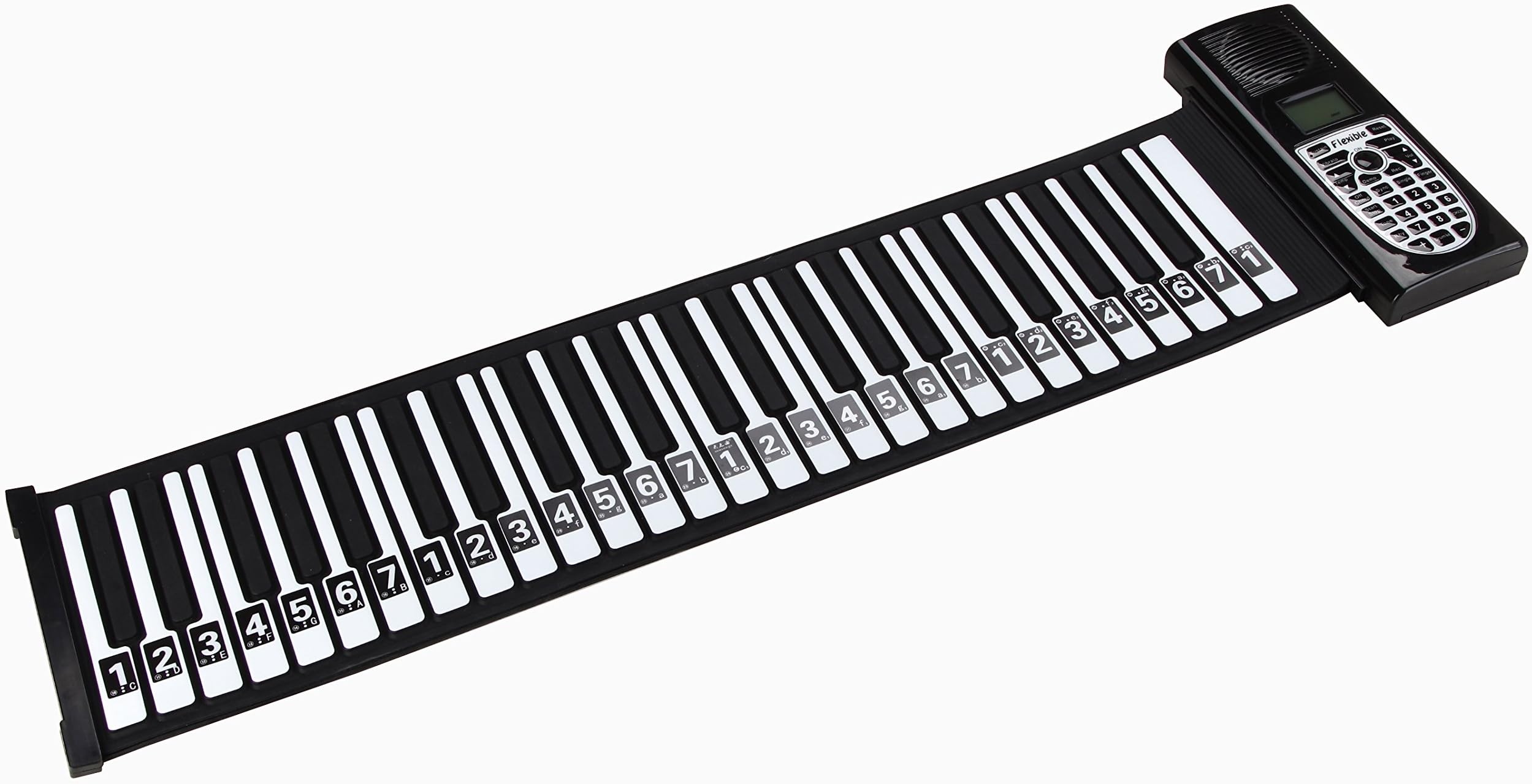 Aufitker Roll Up Piano, Completely Portable, 49 Standard Keys With Louder Speaker,Professional Silicon Rubber,Battery OR USB Powered (Roll up Piano)