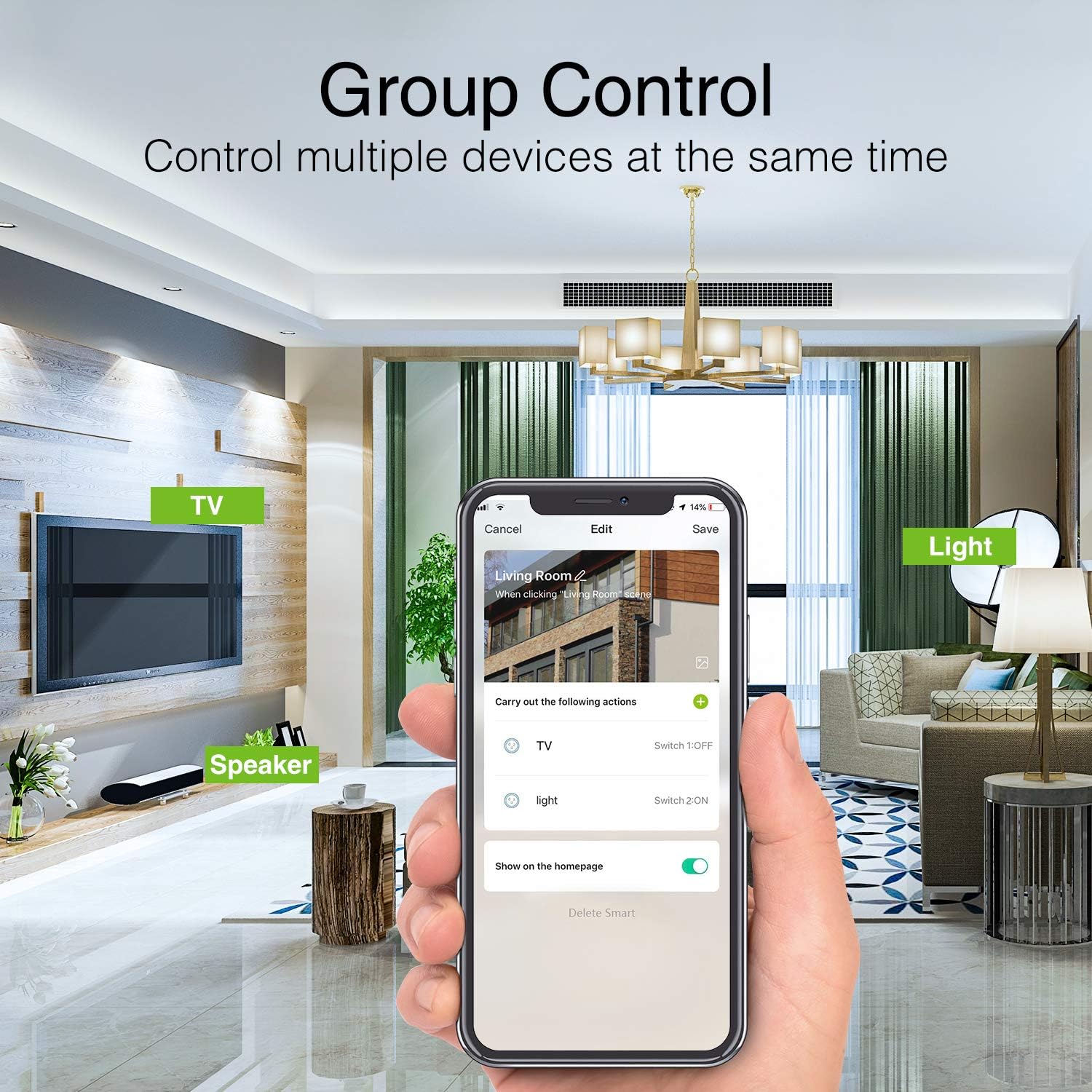 Smart Plug, Gosund Mini WiFi Outlet Works with Alexa, Google Home, No Hub Required, Remote Control Your Home Appliances from Anywhere, ETL Certified,Only Supports 2.4GHz Network(4 Pieces): Home Audio & Theater