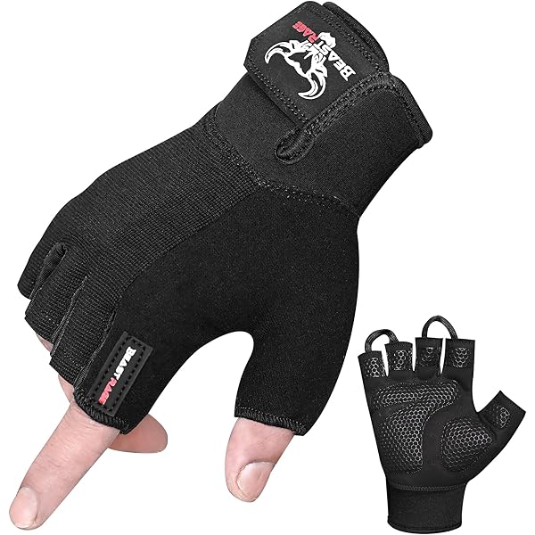 Guanti Palestra BEAST RAGE Per Sollevamento Pesi - Unisex, Antiscivolo, Traspiranti - Foto 4