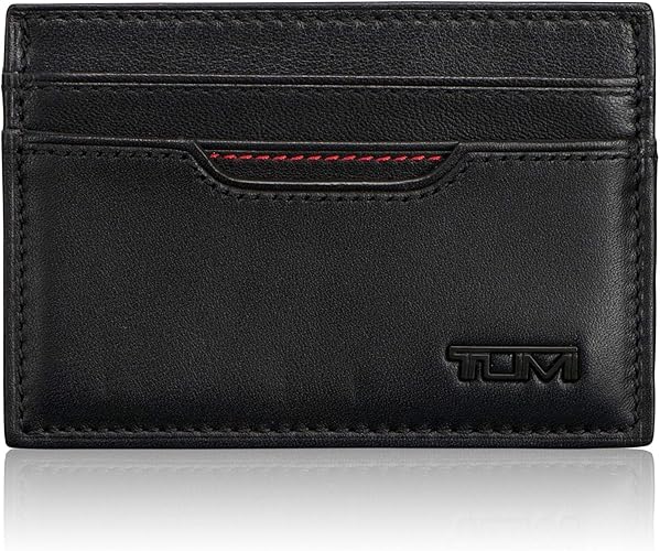 TUMI Delta Slim Card Case Wallet with RFID ID Lock for