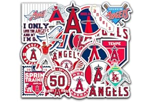 BESSER ASSOCIATES 22 PCS American Baseball Team Stickers for Water Bottle, Laptop, Bicycle, Computer, Motorcycle, Travel Case, Car Decal Decoration Sticker 2-2.5 inches