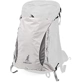 HIKEMAN Kangaroo Pocket Pouch for Backpack (Gray) | Large Capacity Lightweight Mesh External Storage Pocket Backpack Expansion for Climbing Hiking Travel