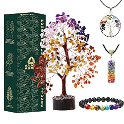 7 Chakra Crystal Tree of Life with Healing
