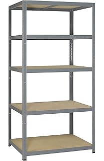 etagere metal strong 175 galvanise 5 tablettes