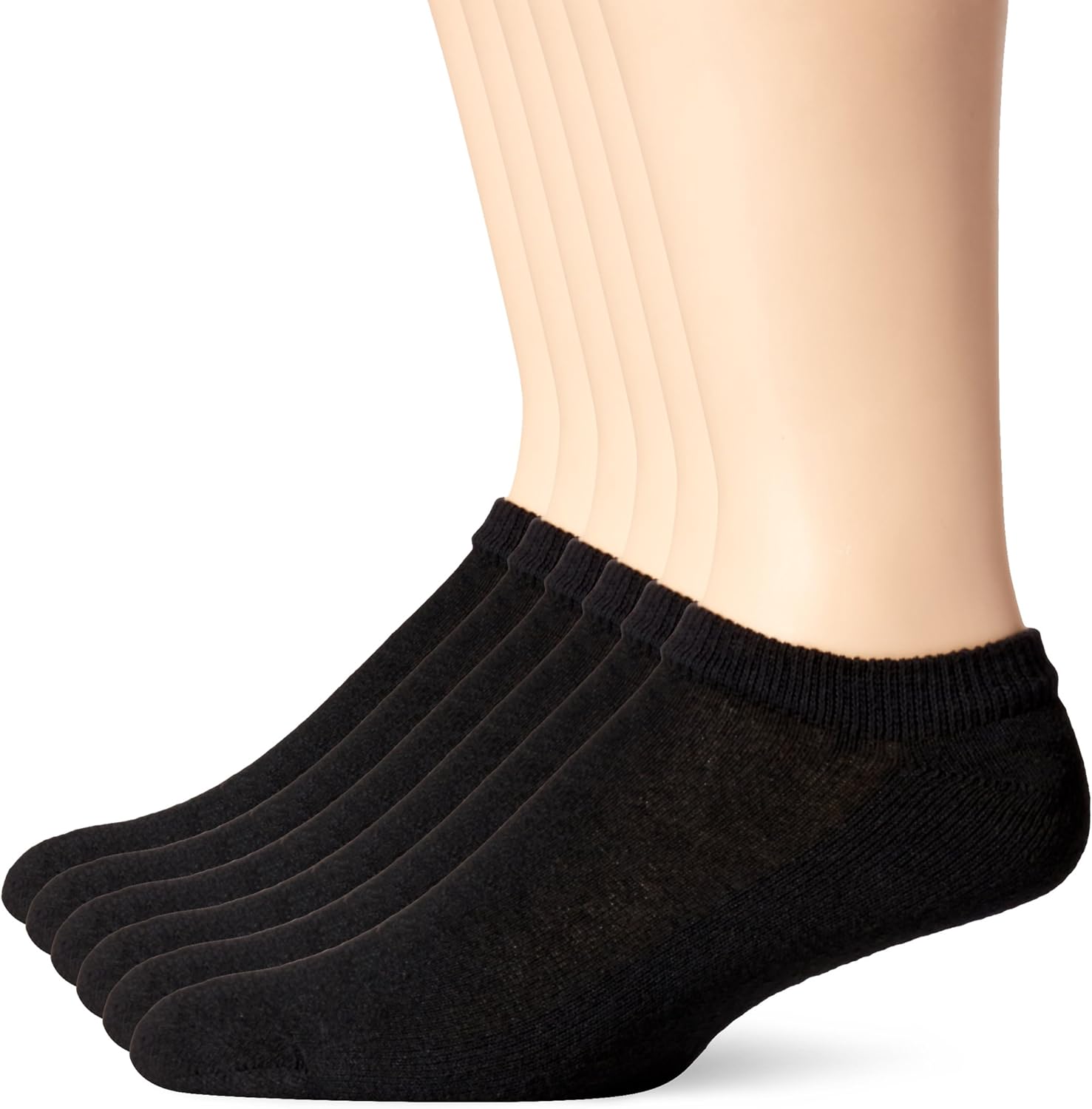 Hanes Men's FreshIQ ComfortBlend No Show Socks (Pack of 6) Amazon.es
