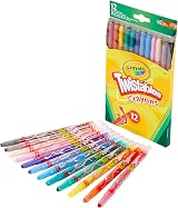 CRAYOLA Twistables Colouring Crayons Multicolor 12 Count Pack of 1 view 3