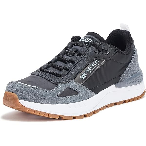 Amazon.com | SKECHERS Boy's Mega-Quake Sneaker, Gray, 12