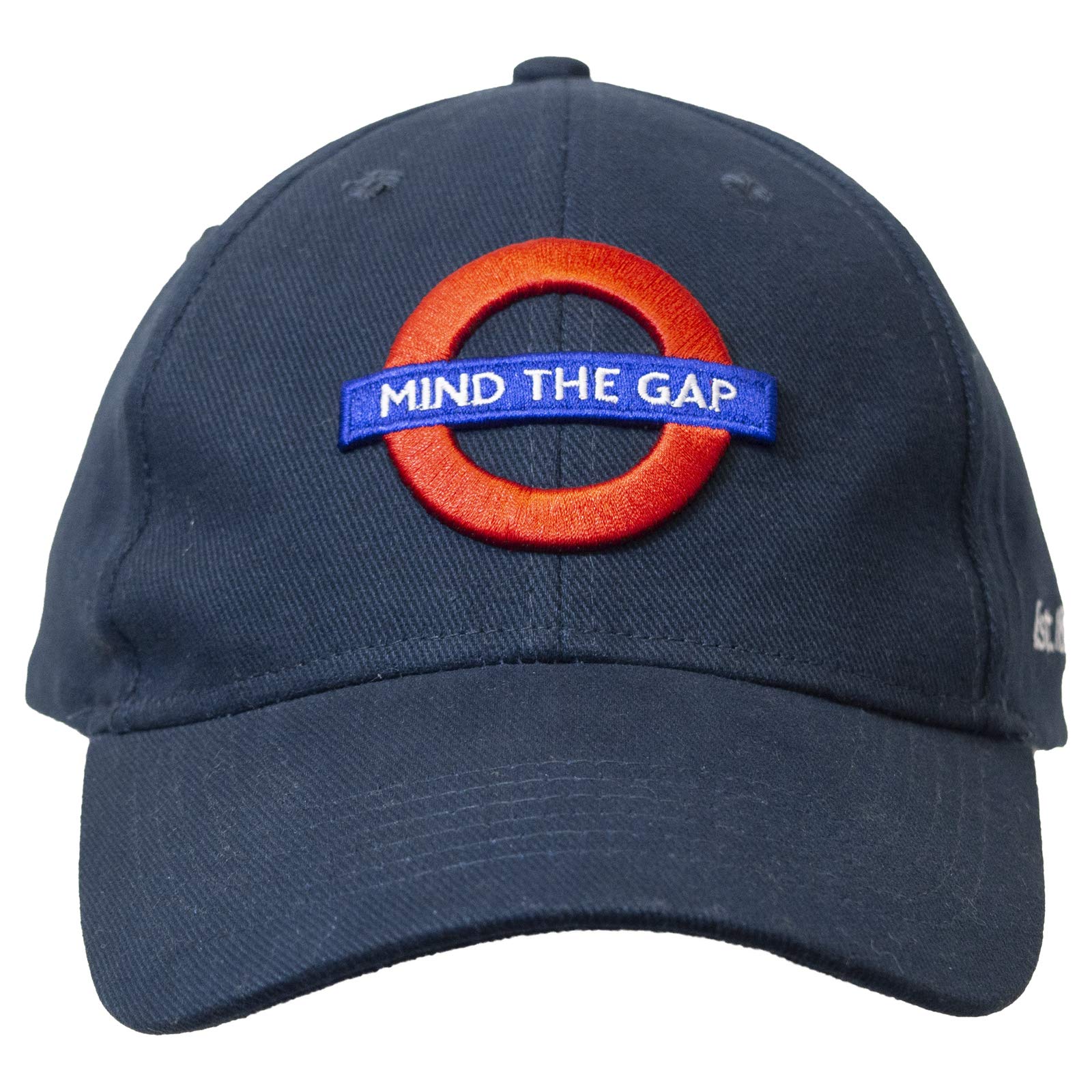 TFL London Underground Mind The Gap Baseball Cap Transport for London Lightweight Breathable Hat London Underground Logo