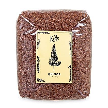 KoRo | BIO | Quinoa Rot | Rotes Quinoa Aus Kontrolliert Biologischem Anbau | Natürlich Glutenfrei | 2 kg Vorteilspack