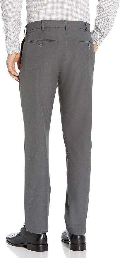 van heusen men's traveler slim fit flat front pant