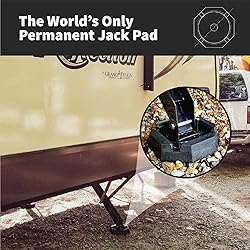 SnapPad Xtra RV Leveling Pads - Permanent Jack