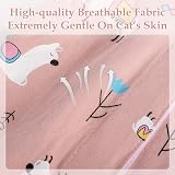 ANWA 2 Pack Cat Recovery Suit Breathable After Surgery Female Kitten Recovery view 5