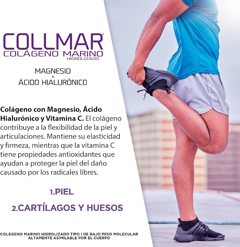 Colagénio hidrolisado marinho Drasanvi com ácido hialurónico de magnésio