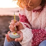 THE TWIDDLERS 35-Piece Mandala Dotting Tool Kit with Acrylic Paint Tray view 7
