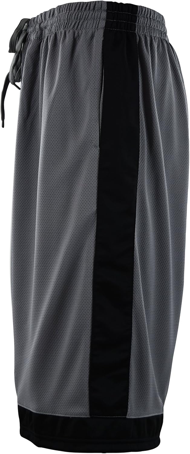 ChoiceApparel Mens Solid Color Basketball Training Shorts with Pockets and Drawstring: Clothing