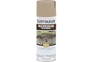 Rust-Oleum 223524 Stops Rust Multi-Color Textured Spray Paint, 12 Ounce (Pack of 1), Desert Bisque, 12 Fl Oz
