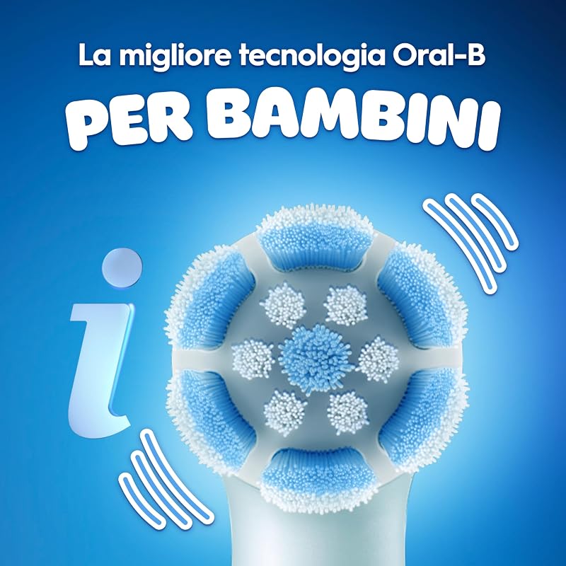 Spazzolino Elettrico iO Kids 6+, 1 Testina, Custodia, Azzurro