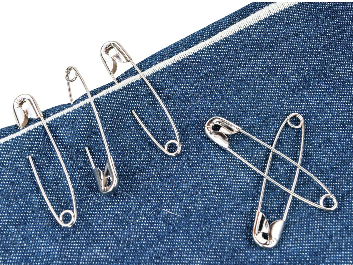 SINGER 00206 Quilting and Craft Safety Pins, Size 3, 20-Count,
