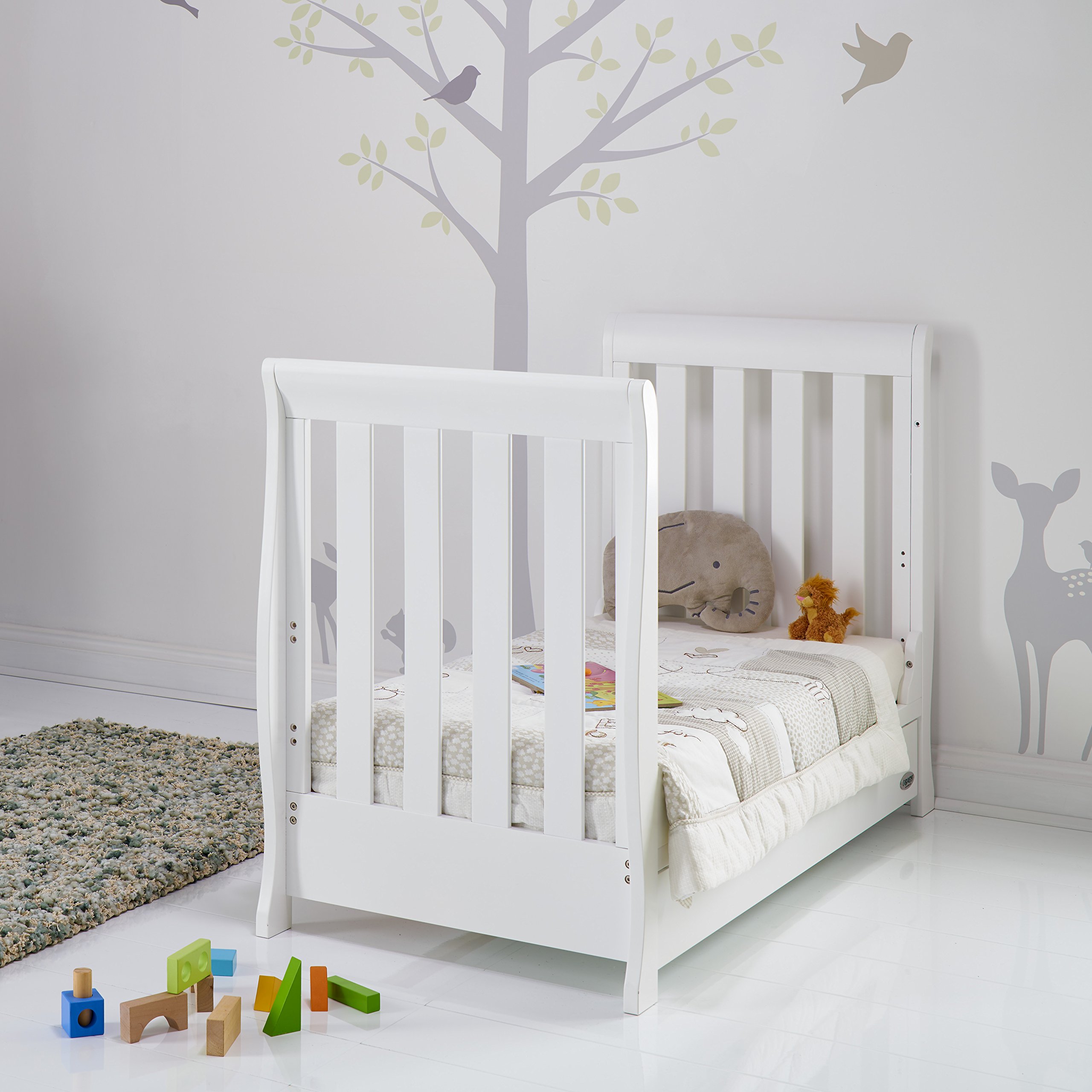 katie sleigh mini cot bed