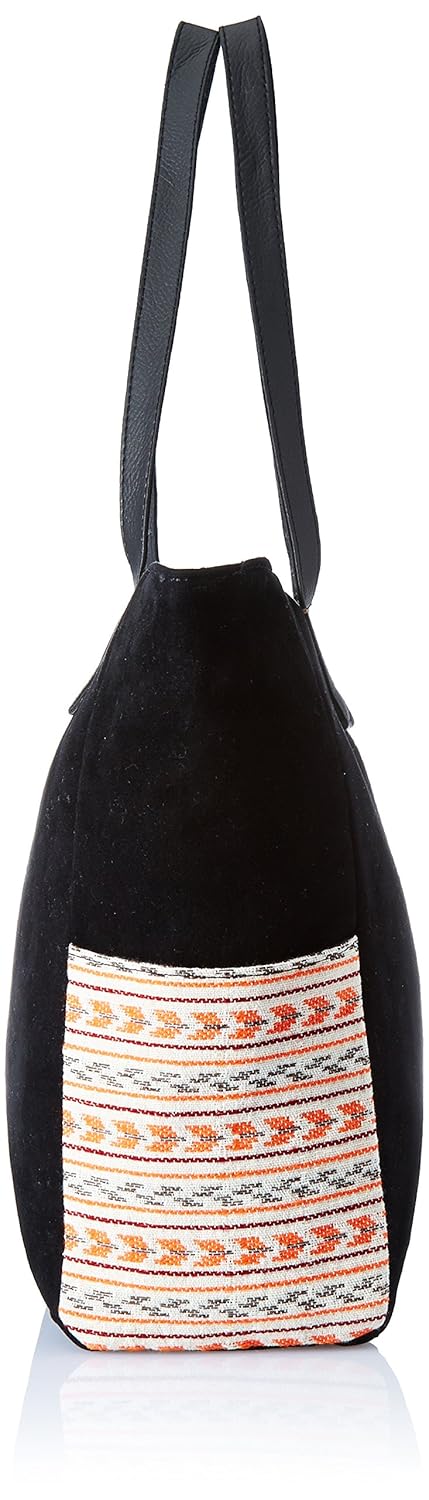 kanvas katha women's tote bag (multicolor) ()