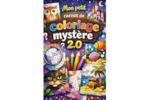 Mon petit carnet de coloriage mystère 2.0: Bonifié avec 40 possibilités de codes