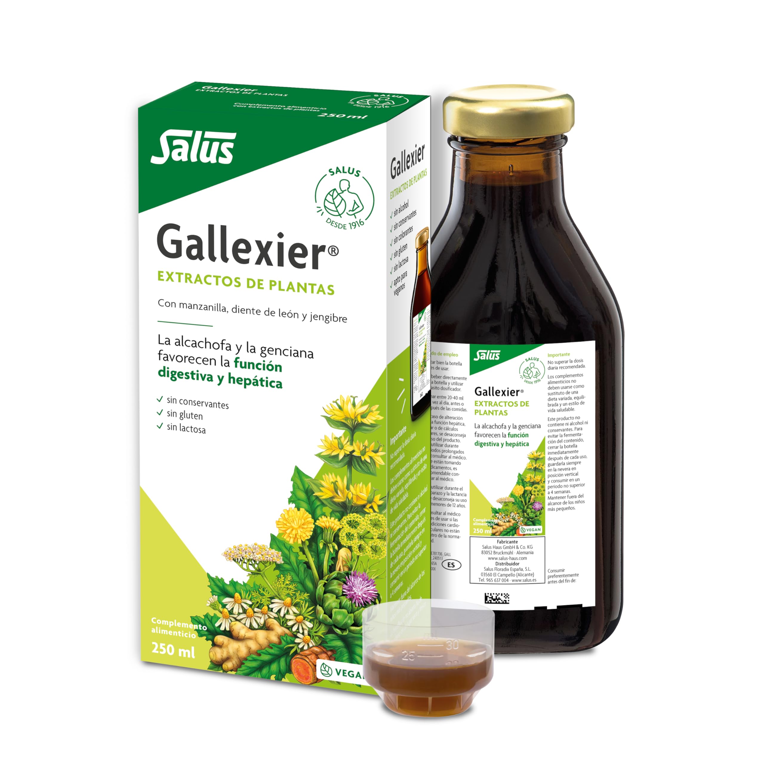 Floradix Gallexier Artichoke Food Supplement 250ml