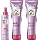 L'Oreal EverPure Moisture Shampoo, Conditioner and Leave In Spray Kit - Rosemary, Sulfate Free 6.8 fl oz