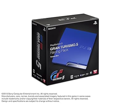 Amazon Com Playstation3 Gran Turismo 5 Racing Pack Ps3 専用ソフトウェア グランツーリスモ5 初回生産版 同梱 メーカー生産終了 Video Games