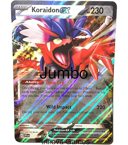Pokémon Jumbo-Karte Hisuian Zoroark Vstar – SWSH298 – Übergroße Sammelkarte – Exklusiv Aus Der Vstar Collection Box