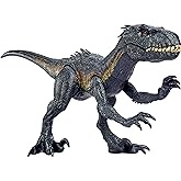 Mattel Jurassic World Fallen Kingdom Giant Dinosaur Toy, Super Colossal Indoraptor, Swallows Mini Figures, 3 Feet Long Authentic Figure