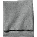 Pendleton, Eco-Wise Washable Wool Blanket, Grey Heather, King