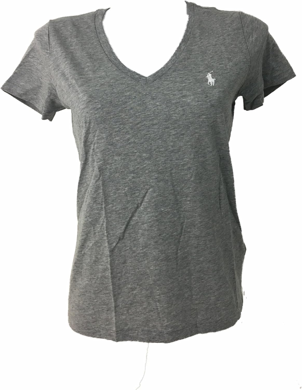 RALPH LAUREN Sport Women's Lightweight V-Neck T-Shirt: Clothing