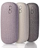 RayLove 3-Pack Hard Shell Eyeglasses Case Large