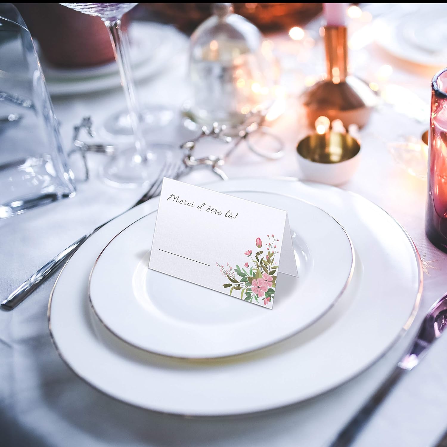 Noel Anniversaire Porte Nom De Table En Papier Modele Bouquet 50 Cartes Porte Prenom Bapteme Partycards Marque Place Pour Mariage Loisirs Creatifs Fournitures De Loisirs Creatifs Rodschinson Com